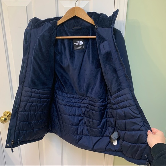 NAVY NORTH FACE JACKET / XSMALL - Picture 3 of 8
